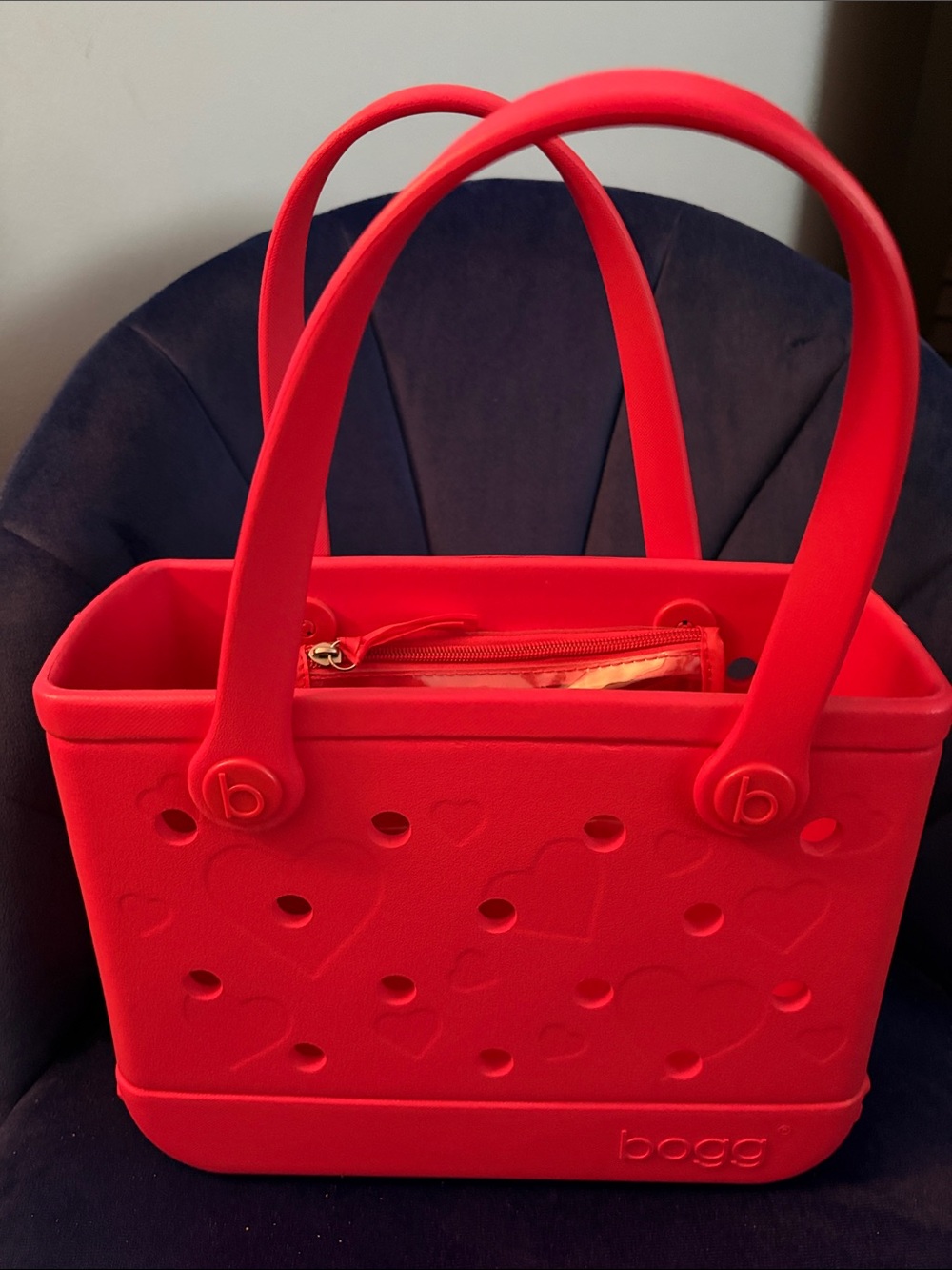 BOGG Small Tote in Bright Red